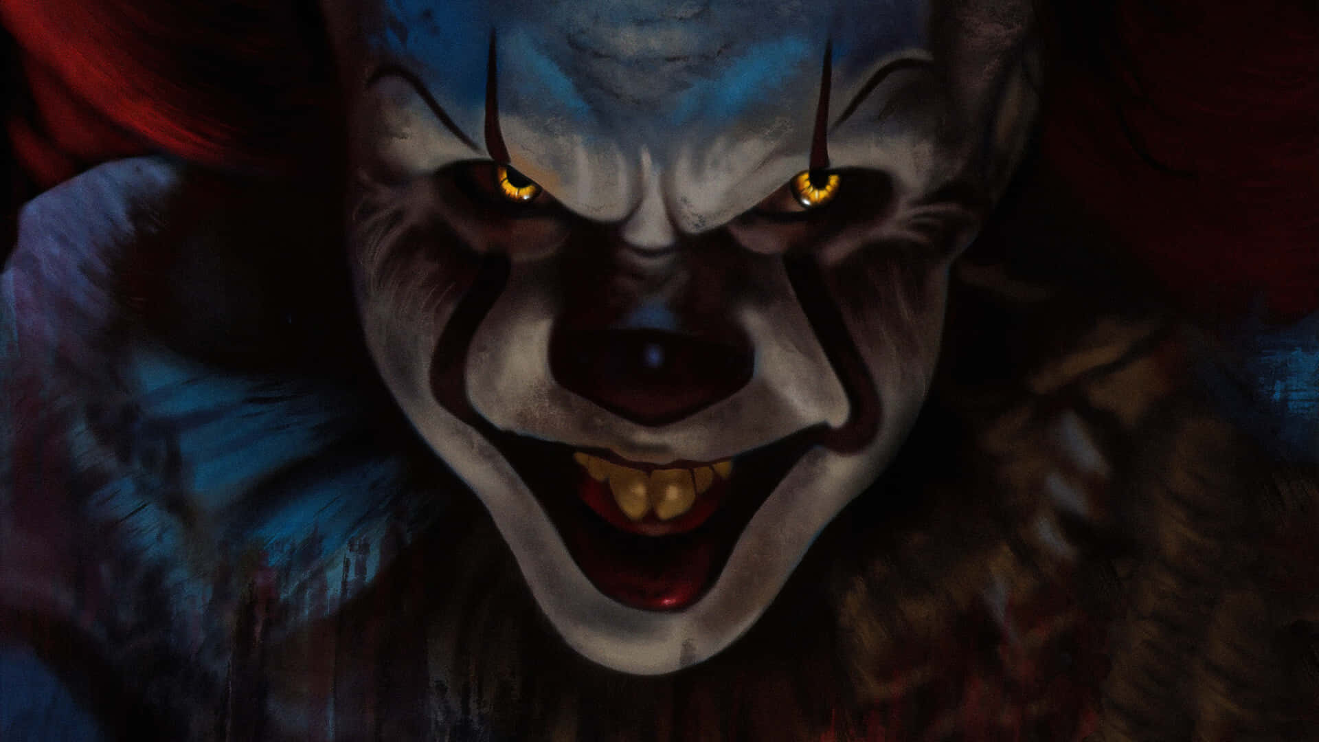 Pennywiseder Clown Hd Hintergrundbild Wallpaper