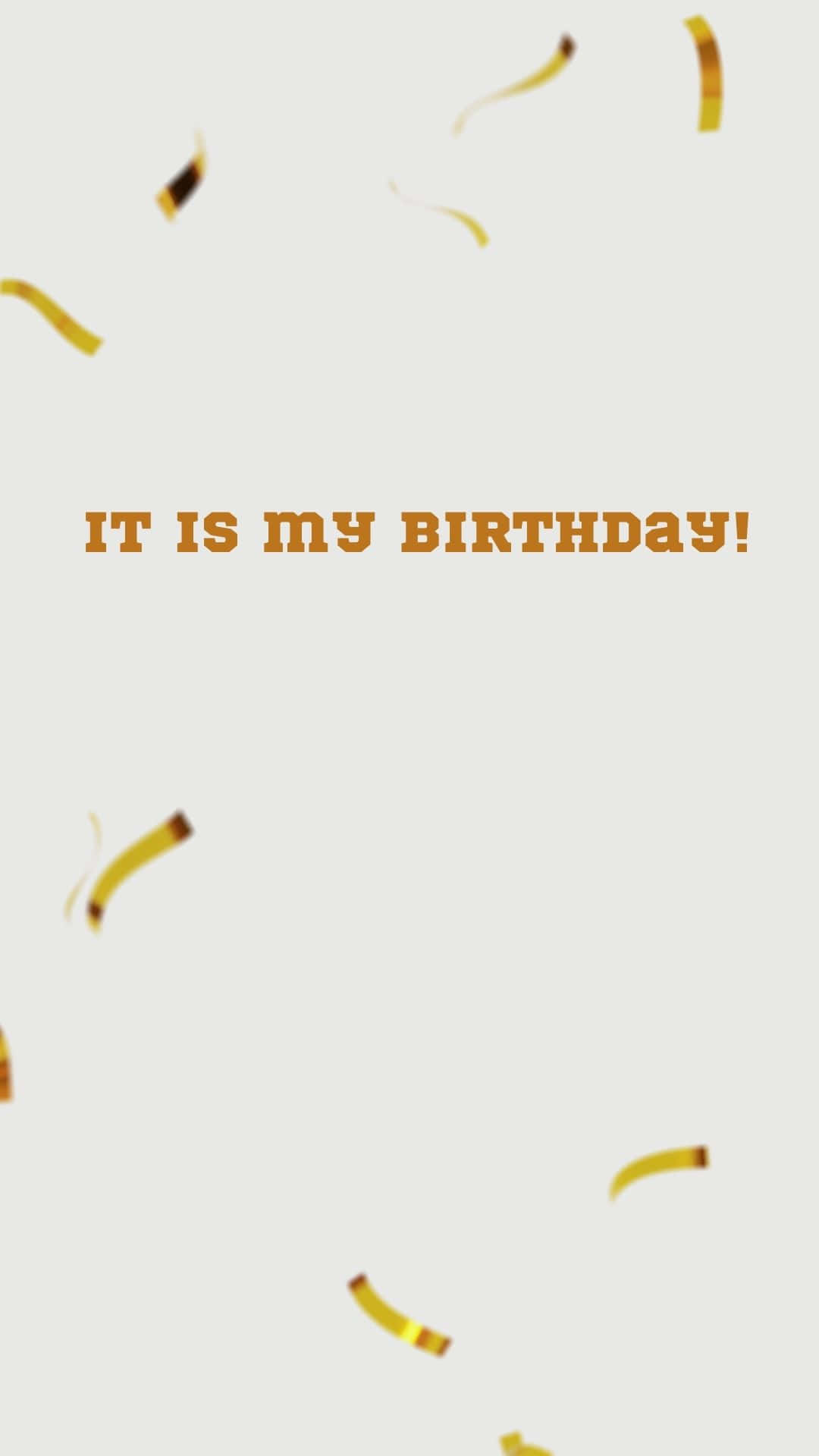 Esmi Cumpleaños. Confeti Dorado. Fondo de pantalla