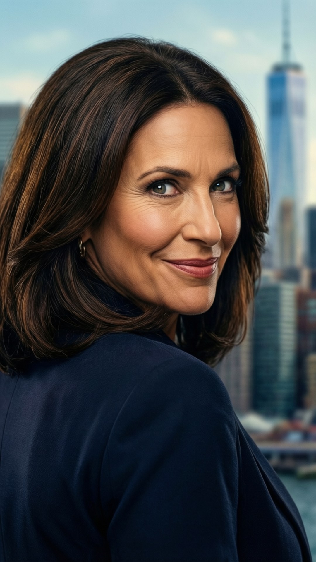Olivia Pope ser over skulderen