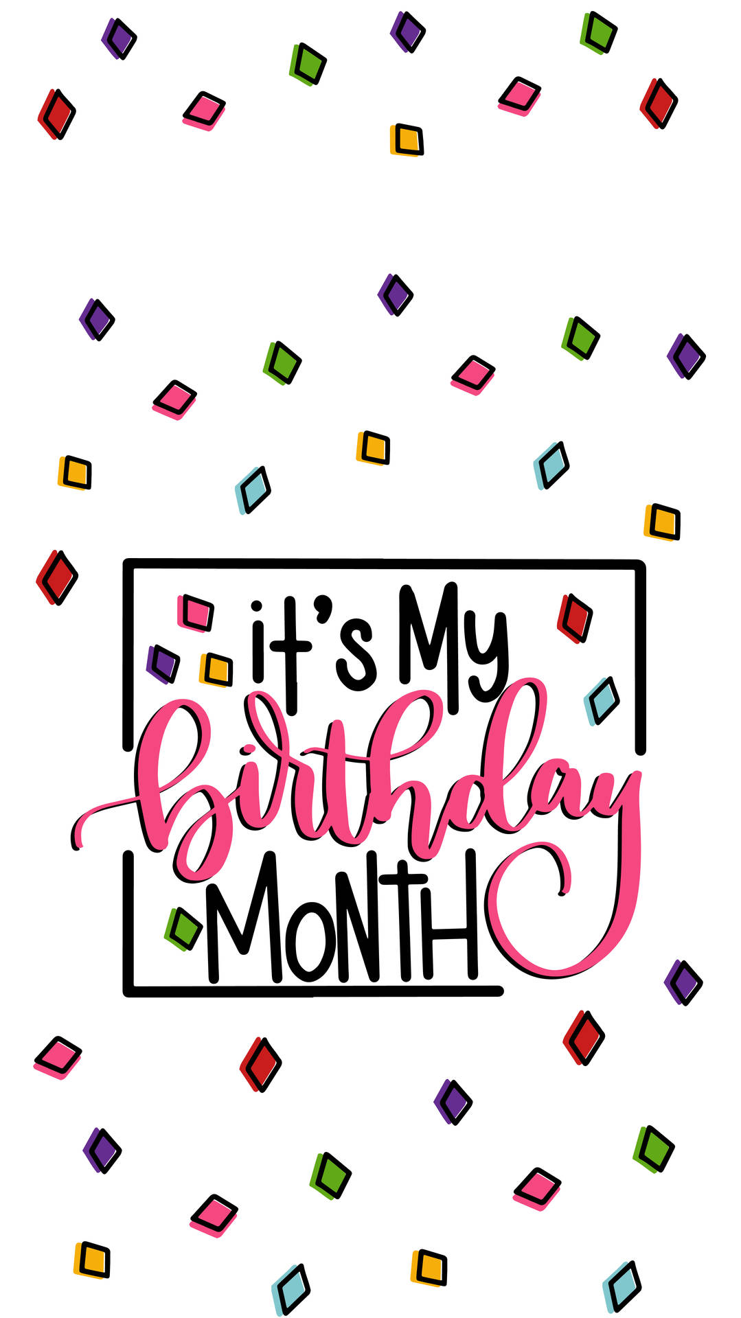 Download Its My Birthday Month Wallpaper  Wallpaperscom