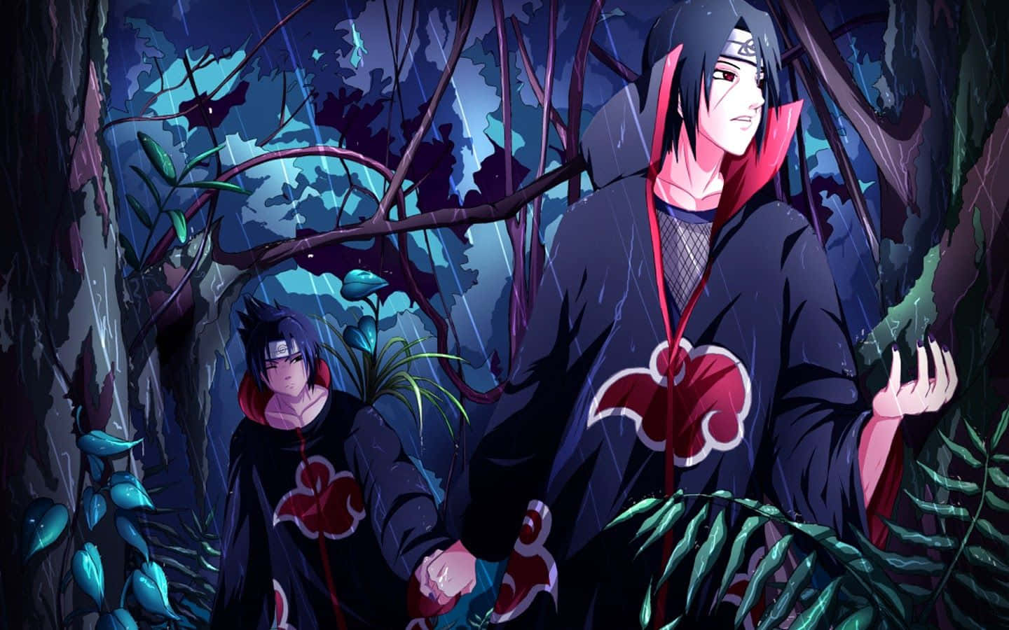 The Enigmatic Itachi Uchiha in Action