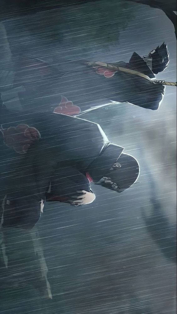 "Itachi and Kisame - Clashing Konoha ninja" Wallpaper