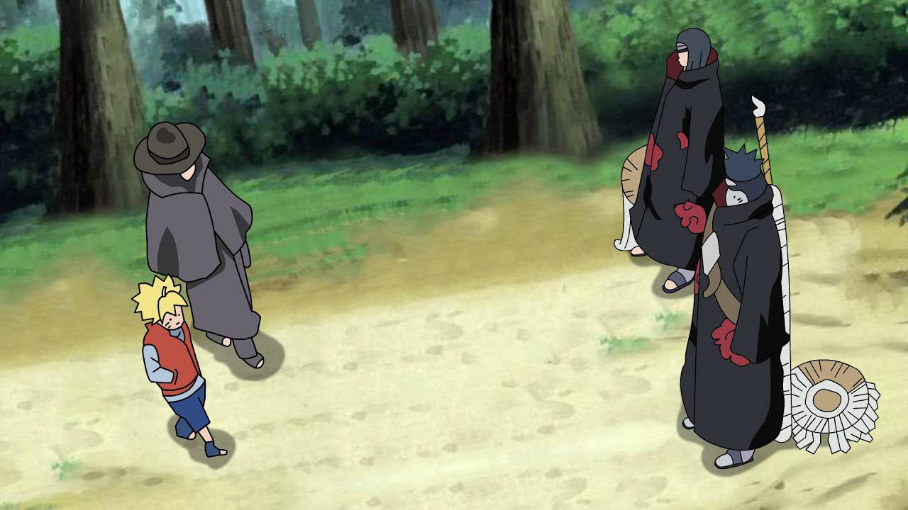 Itachi And Kisame In The Forest Wallpaper