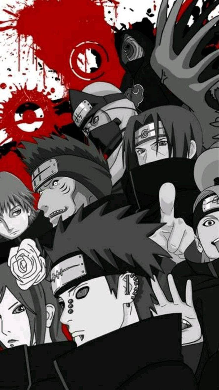 Naruto Poster With Itachi And Kisame Wallpaper