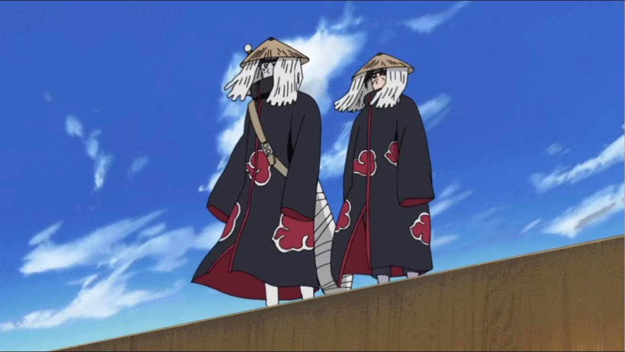 Download Itachi and Kisame legendary members of Akatsuki from the anime  Naruto Wallpaper  Wallpaperscom