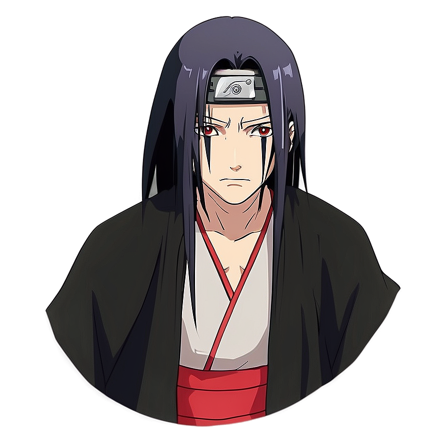 Download Itachi Anime Character Png Nkk | Wallpapers.com