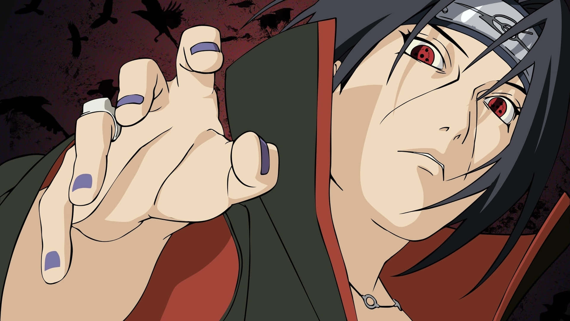 Questaè La Faccia Di Itachi Uchiha. Sfondo