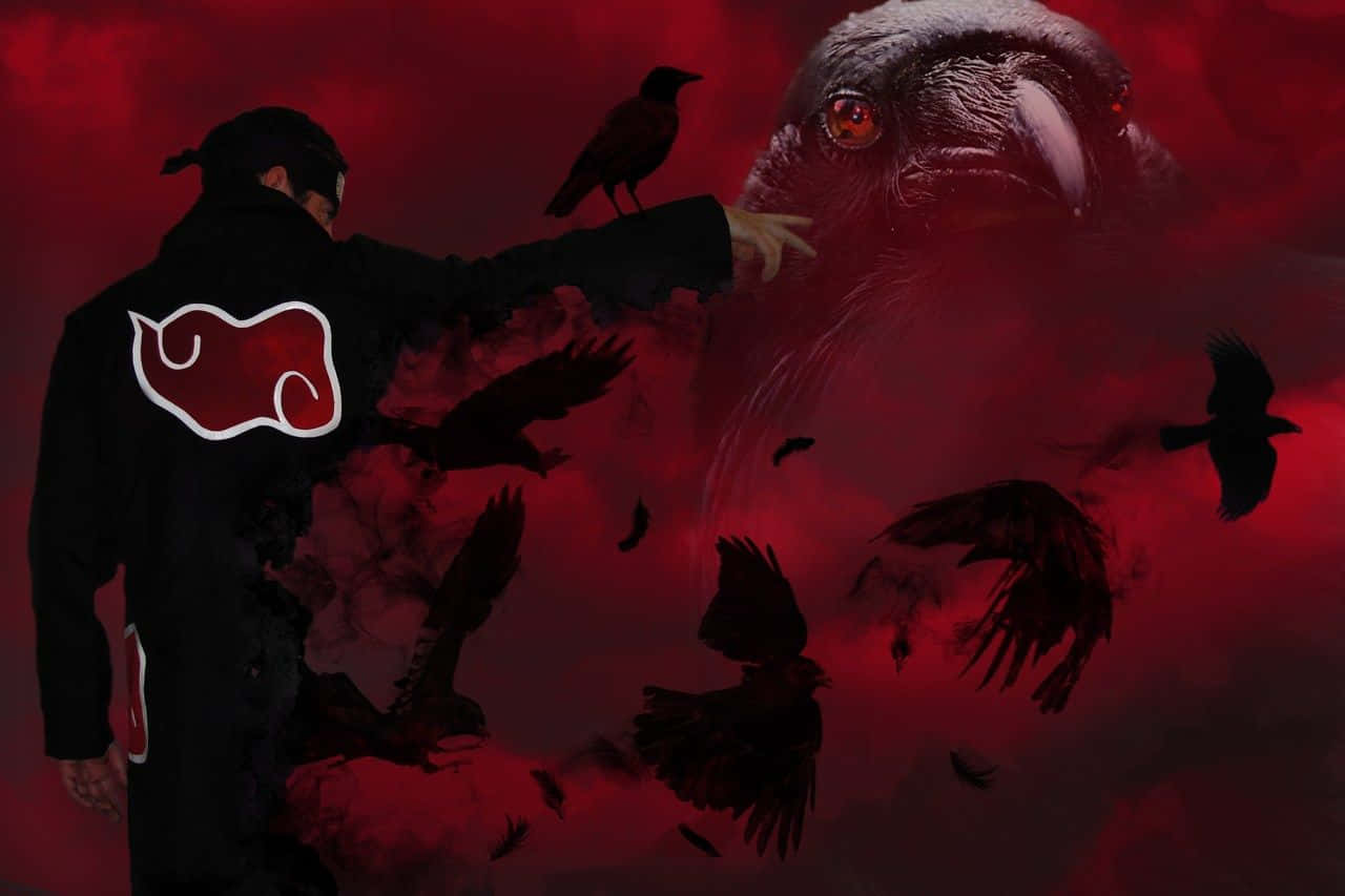 Itachi Live Dark Crow Wallpaper