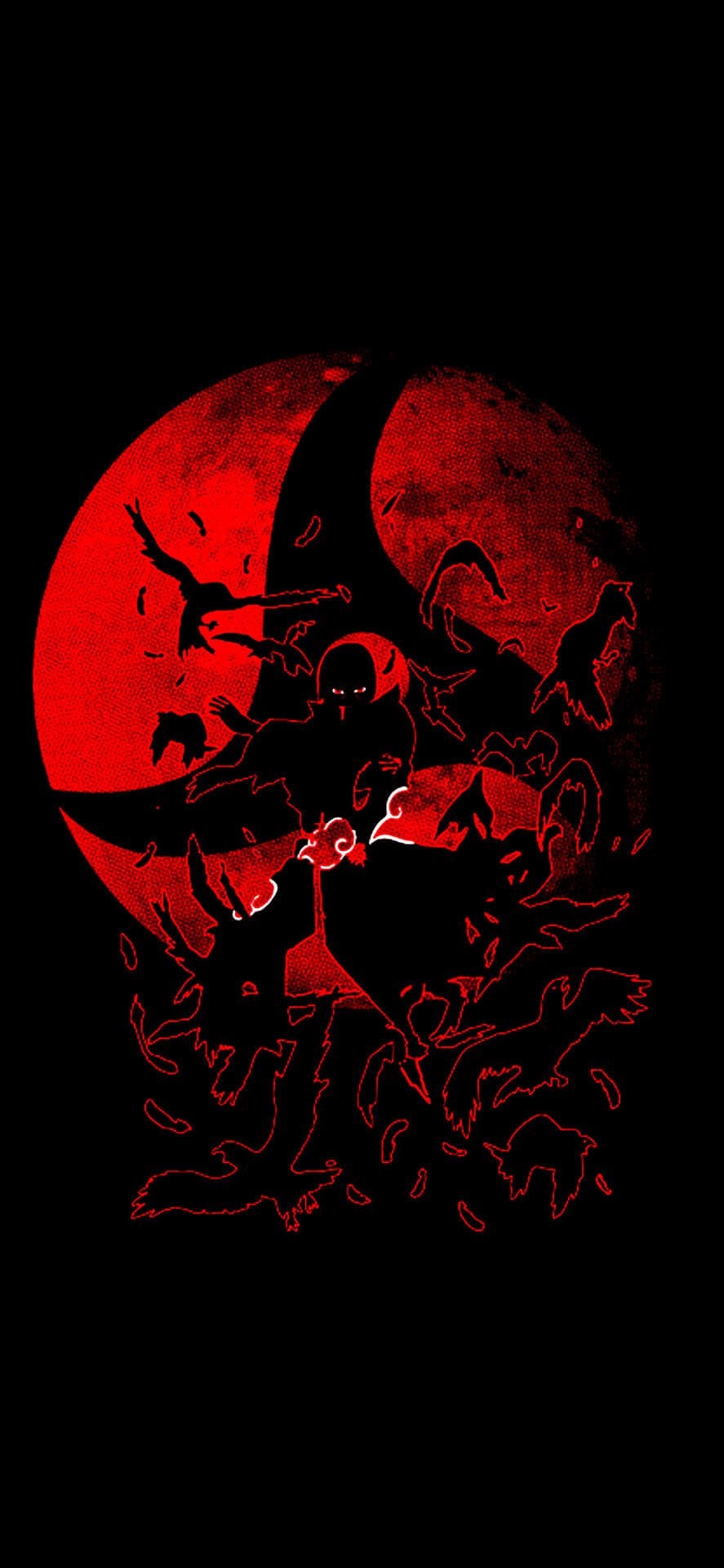 Itachilive Mad Crow Logotypen Wallpaper