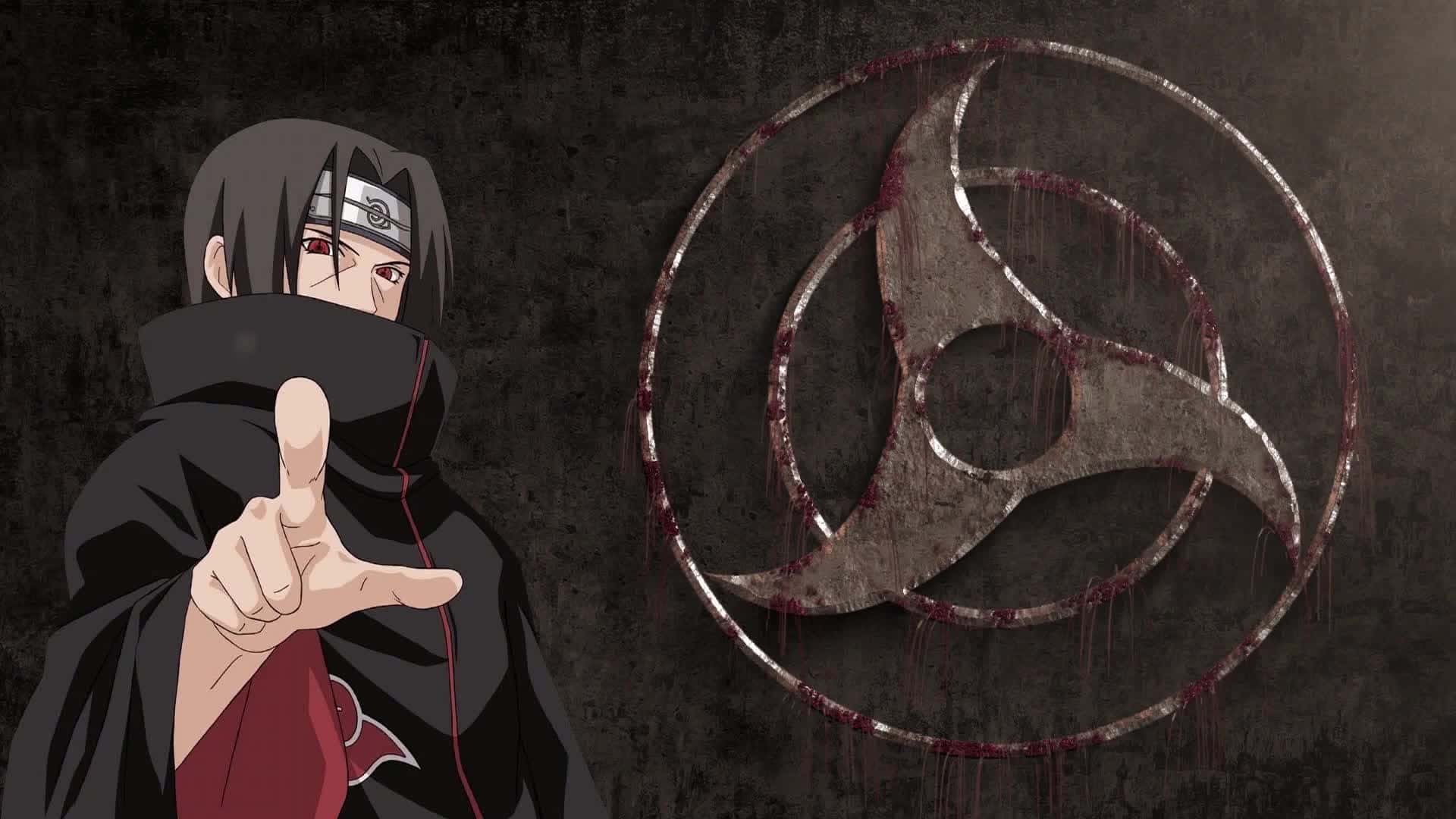 Itachimetal Sharingan Symbol Picture Can Be Translated To 