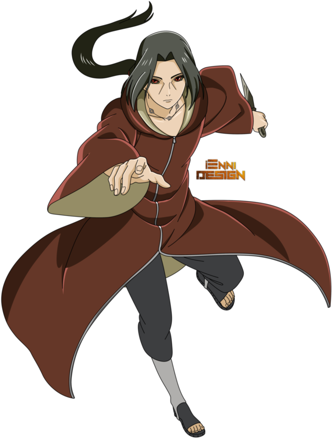 Download Itachi Uchiha Action Pose | Wallpapers.com