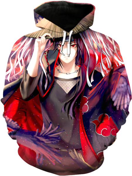 Itachi Uchiha Akatsuki Cloak Art PNG