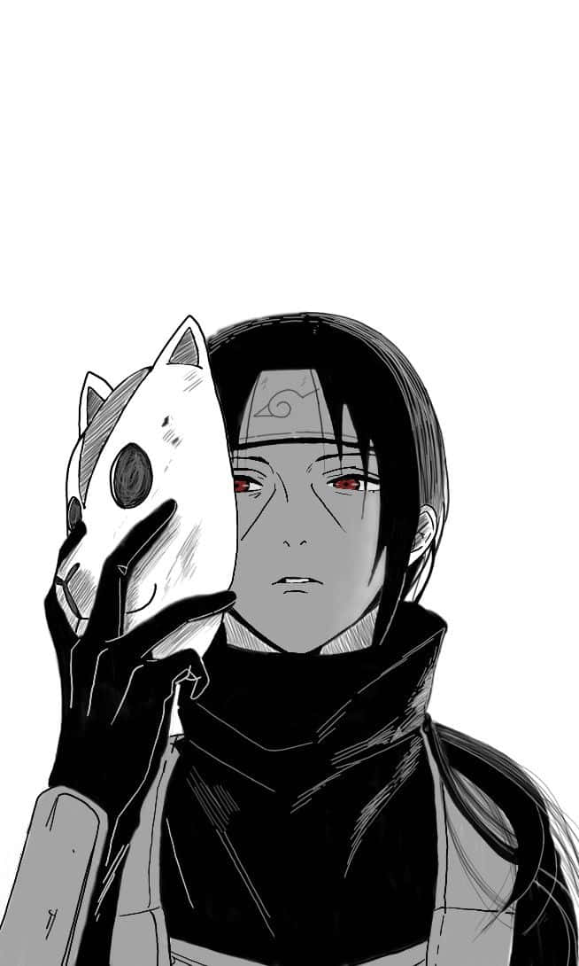 Itachi Uchiha Anbu Mask Art Wallpaper