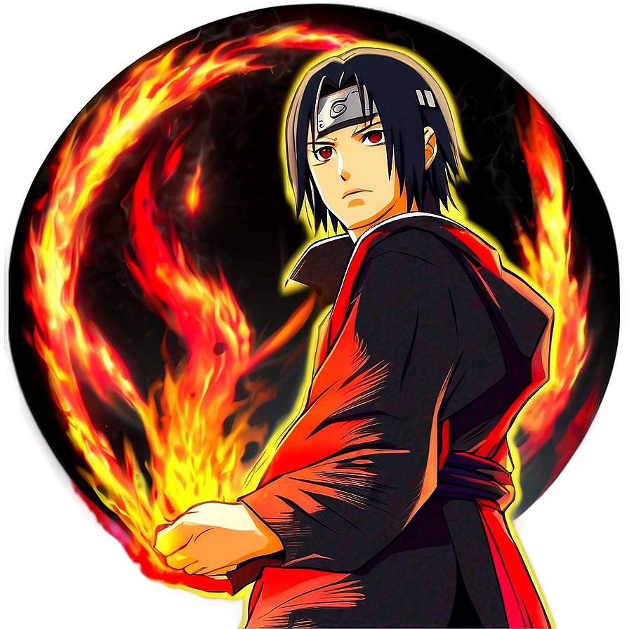Itachi Uchiha Fire Style Png Puy39 PNG