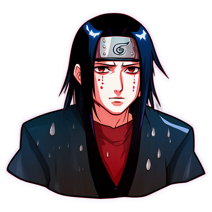 Download Itachi Uchiha In Rain Png Ejj76 | Wallpapers.com