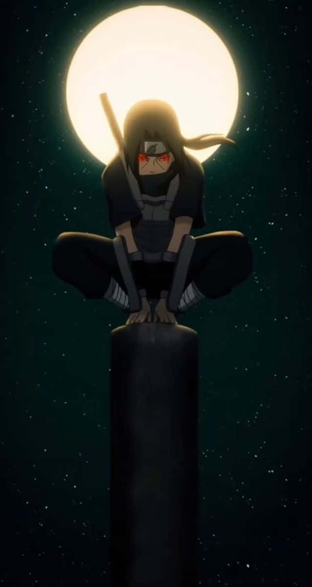 Itachi Uchiha Maanschijn Perch Achtergrond