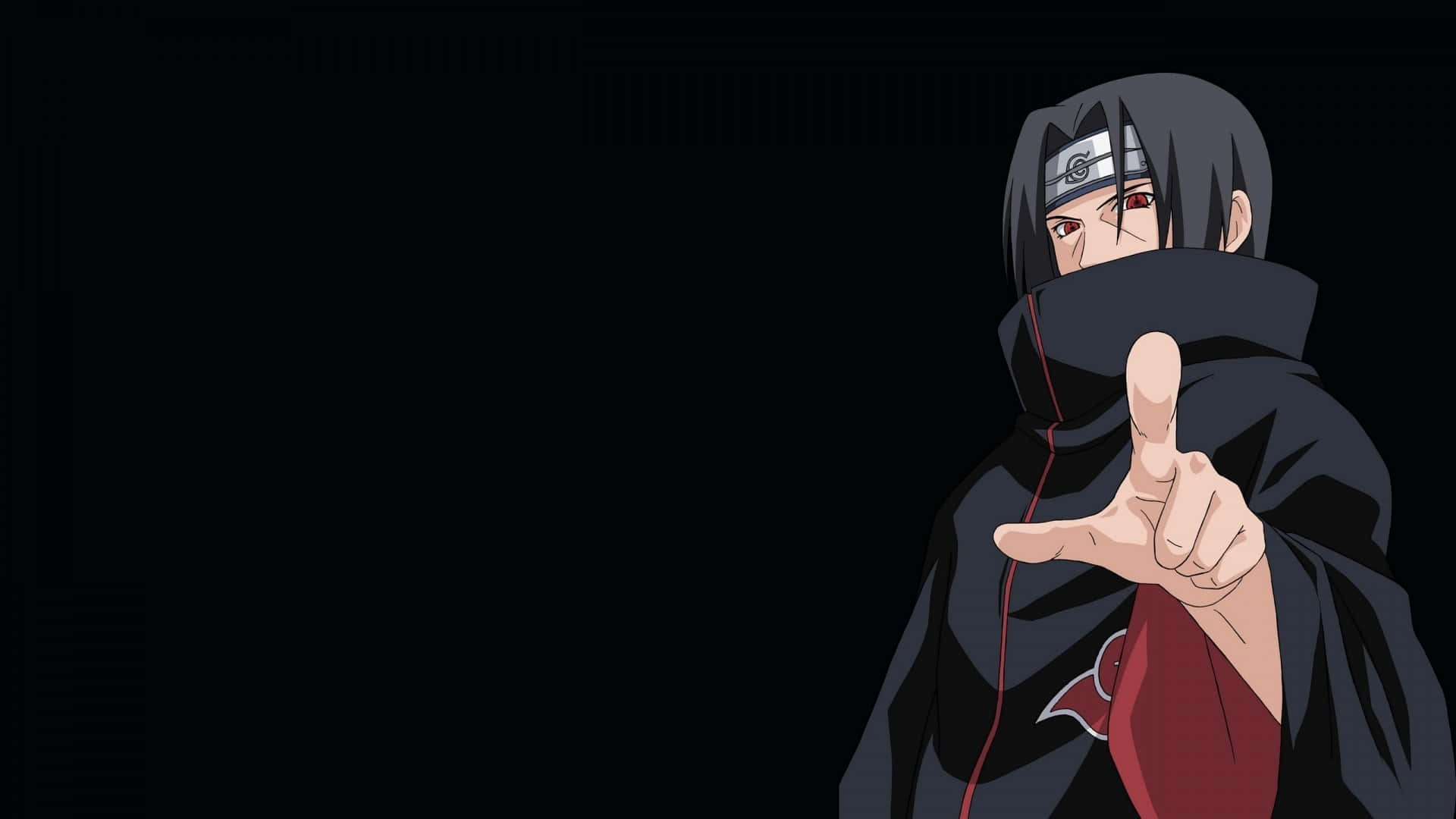 Anime Pointing Picture af Itachi Uchiha