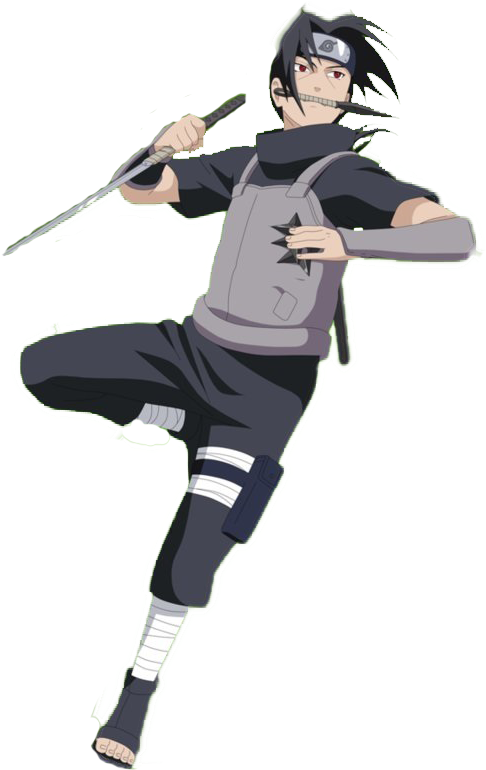 Itachi_ Uchiha_ Action_ Pose PNG