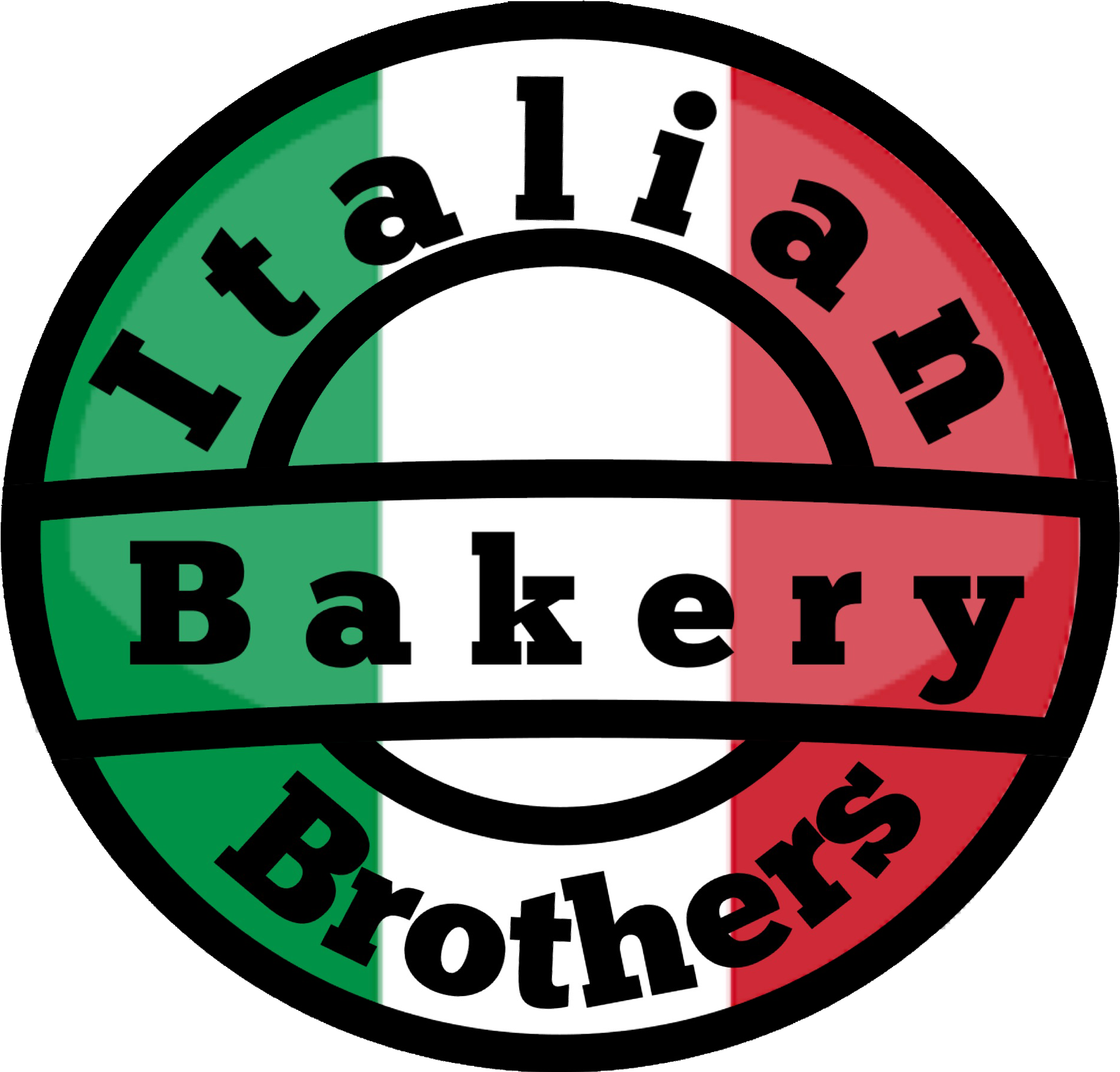 Italian Bakery Brothers Logo PNG