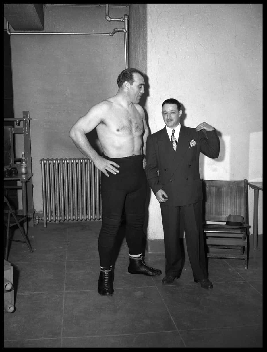 Italian Boxer Primo Carnera Wearing Boxing Tights Picture