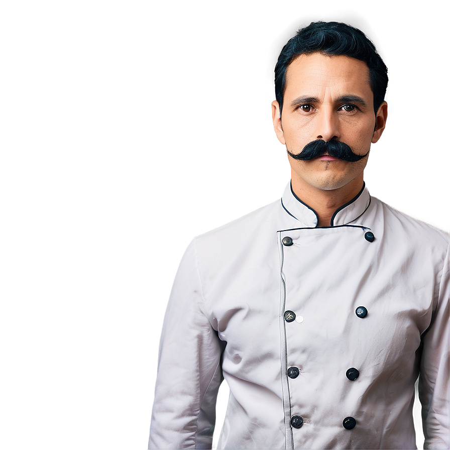 Download Italian Chef Mustache Png Coq | Wallpapers.com