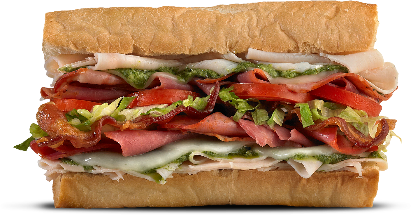 Italian Deli Sub Sandwich PNG