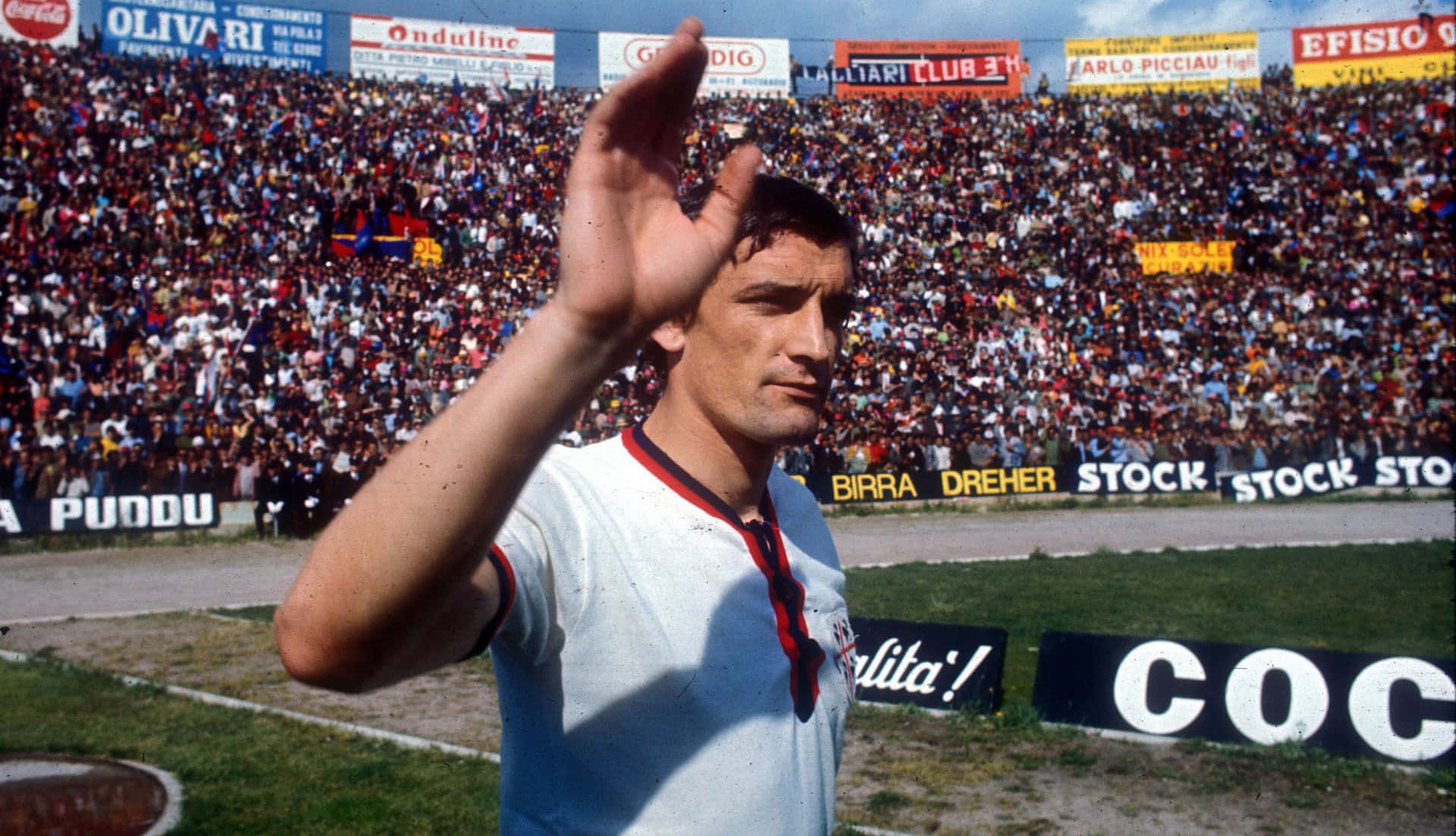 Italian Football Athlete Luigi Riva 1970s Picture