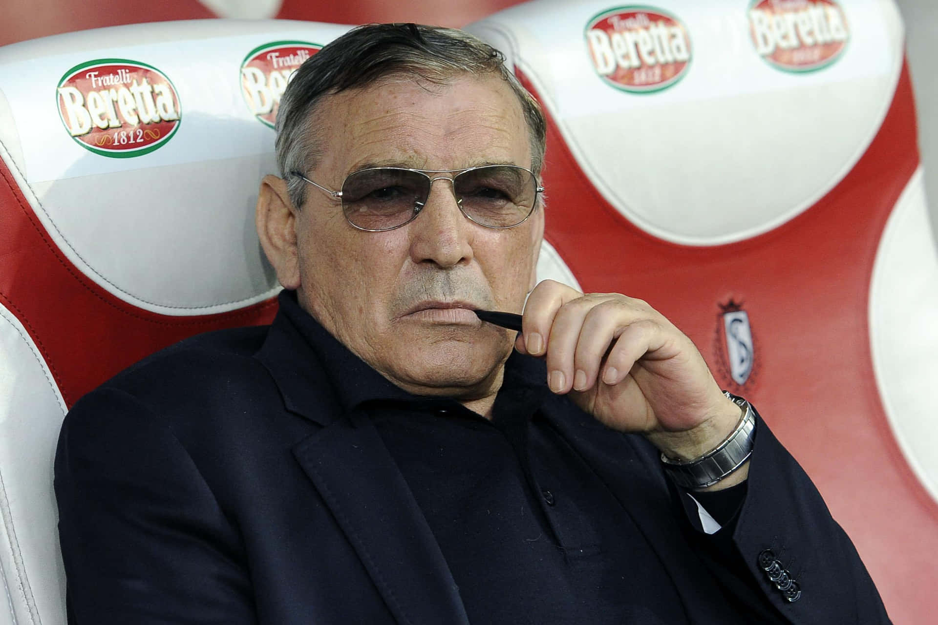 Italian Football Team Manager Luigi Riva 2011 Picture