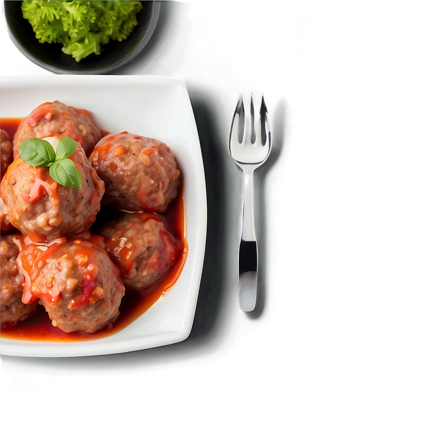 Italian Meatball Delicious Png Csh37 PNG