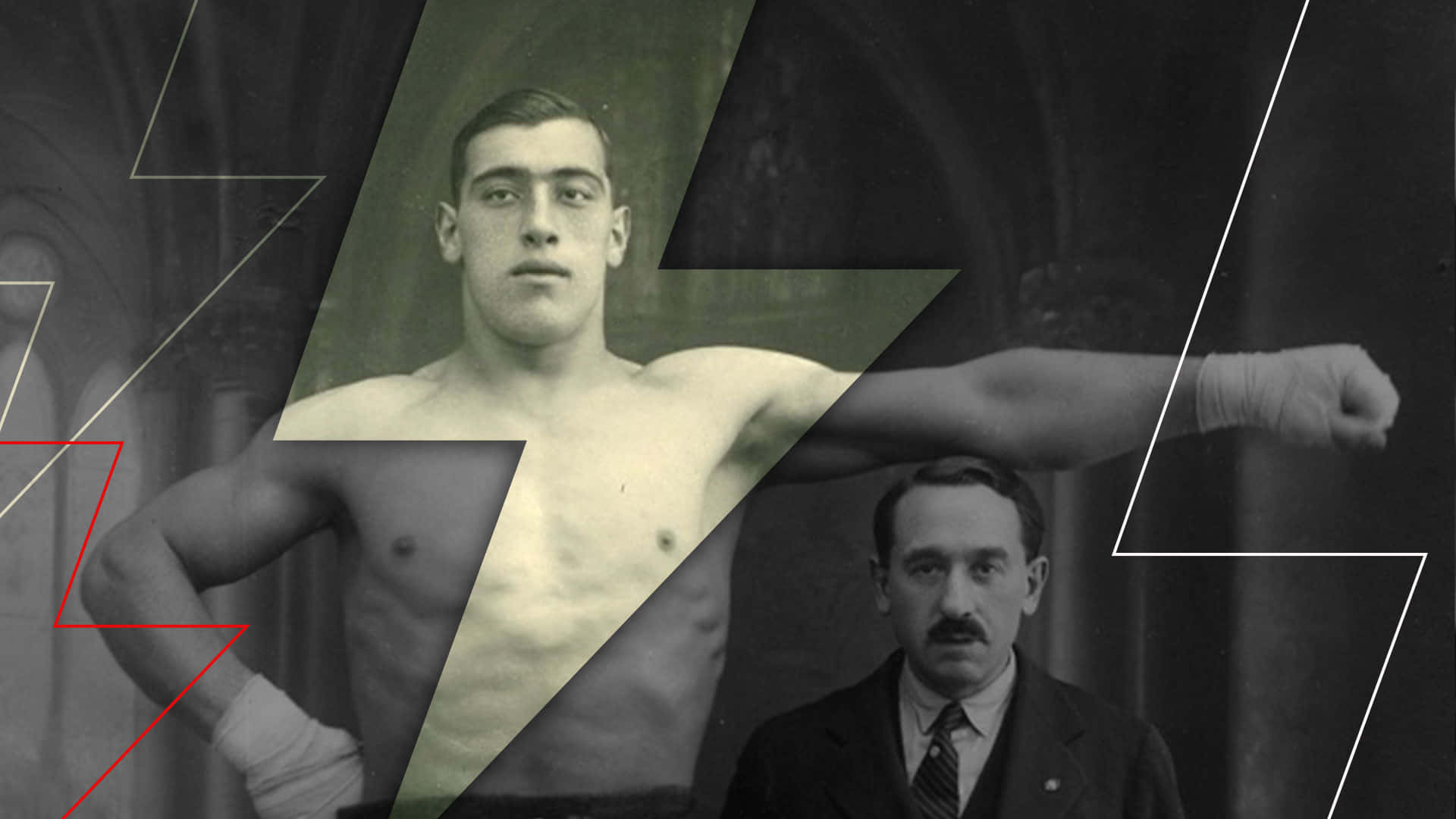 Italian Boxing Legend Primo Carnera In Action Wallpaper
