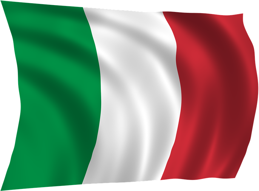 Italian_ Flag_ Waving PNG