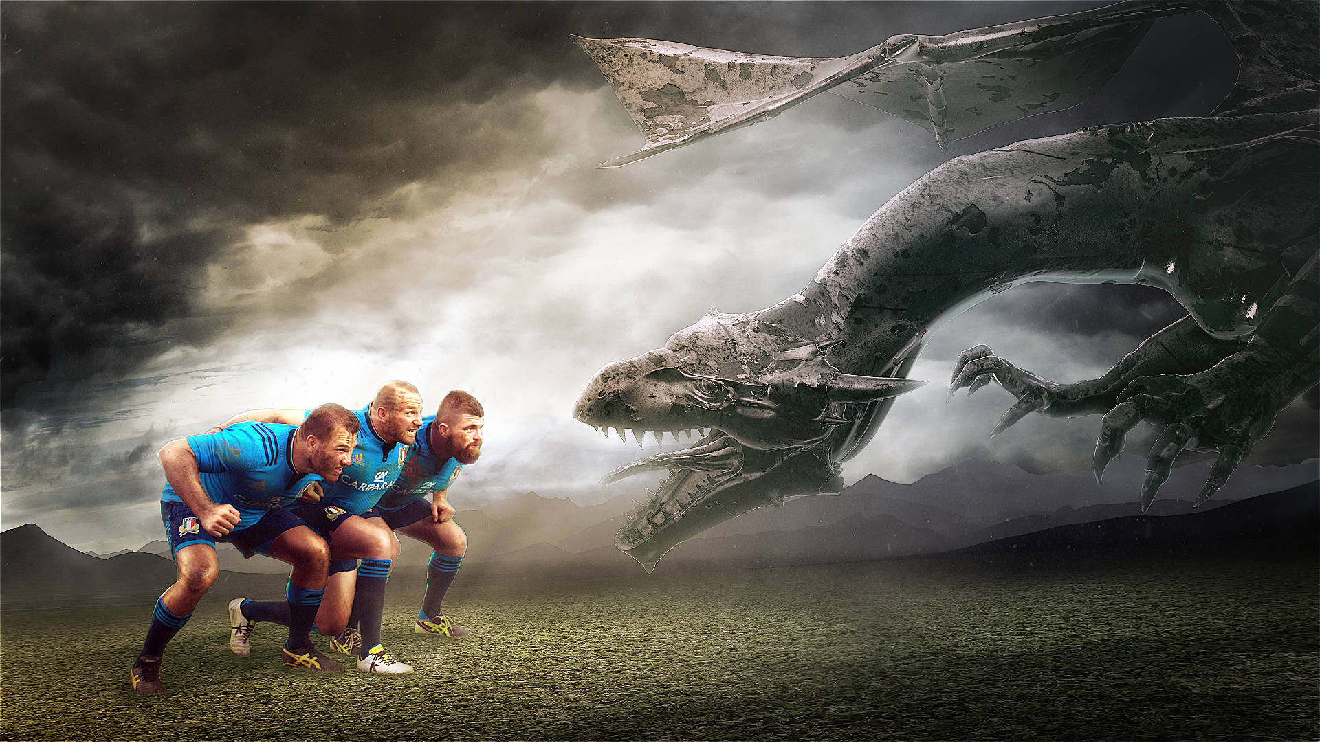 Italy Versus Dragons Rugby