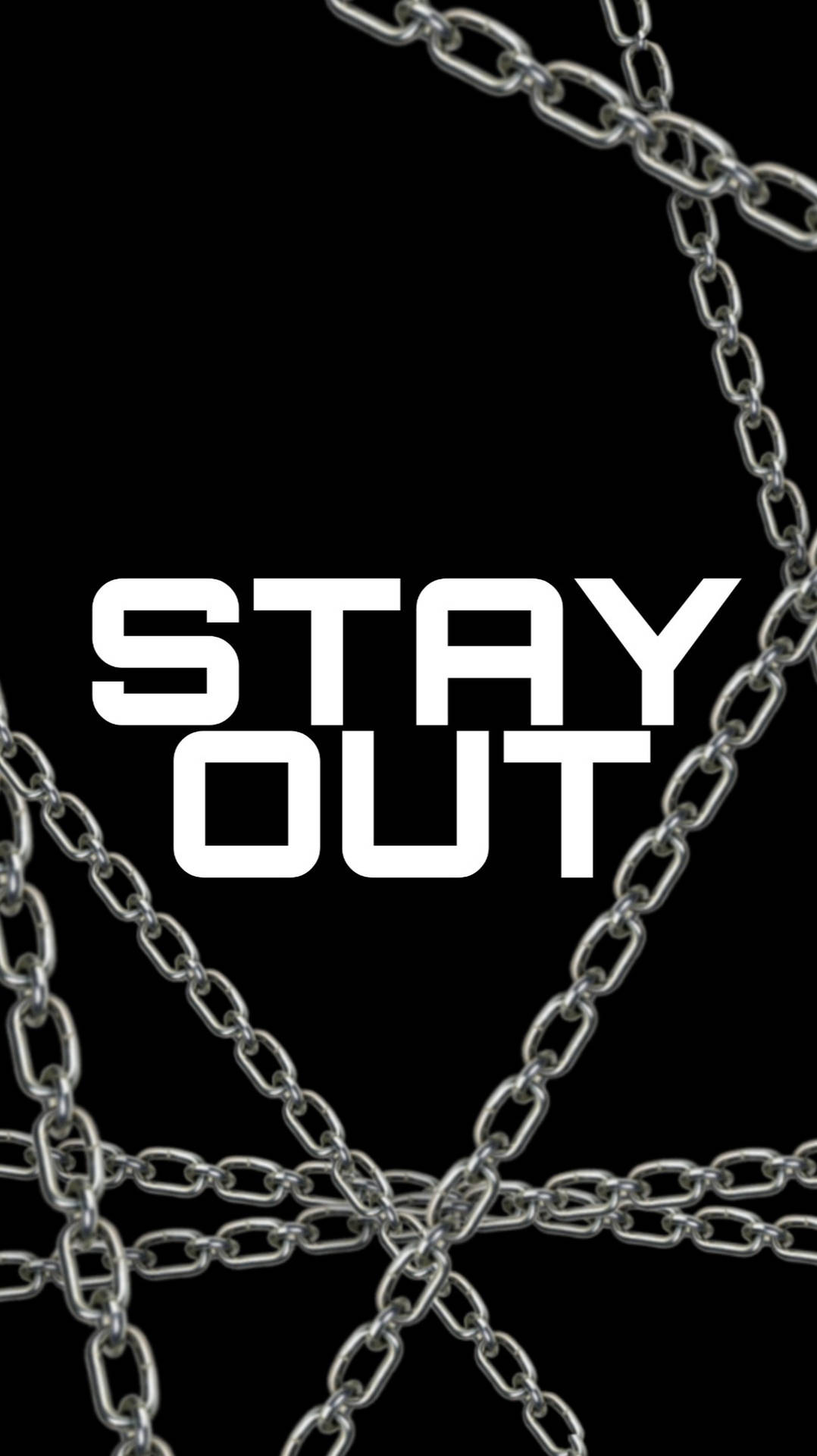It’s Locked For A Reason So Stay Out Wallpaper