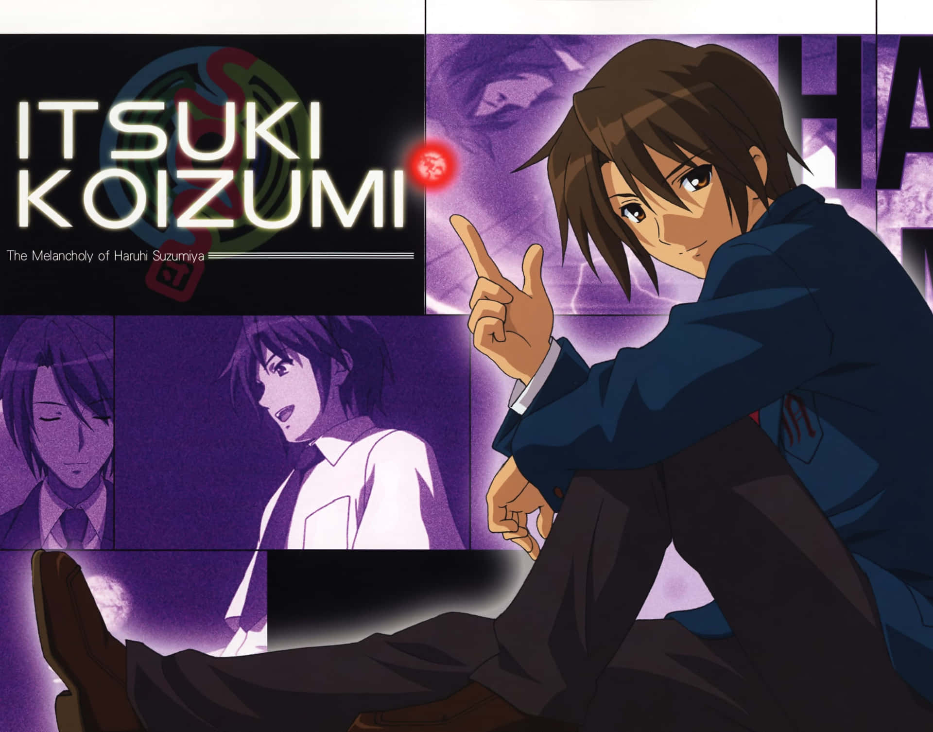 Itsuki Koizumi, Haruhi Suzumiya anime character Wallpaper