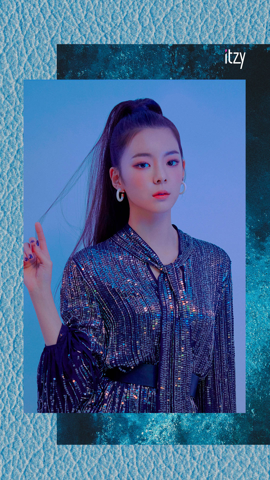 Itzy Icy Lia Background