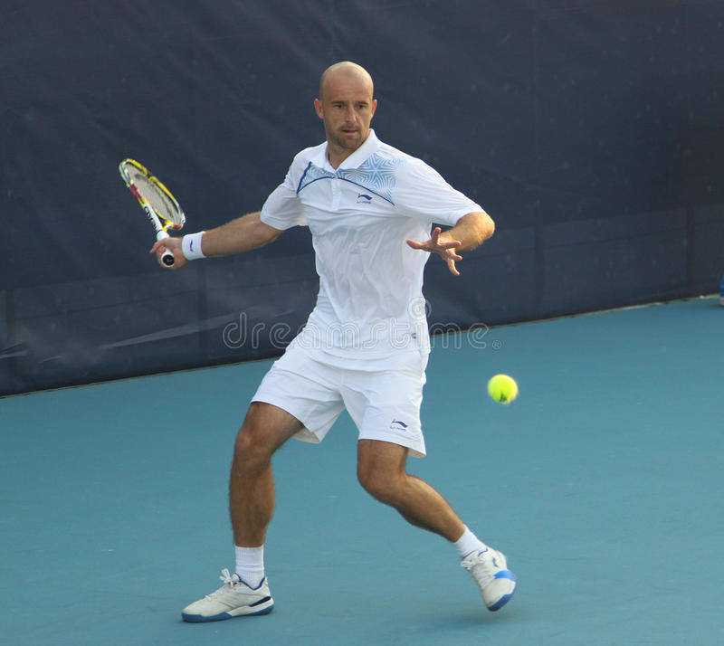 Ivanljubicic Spelar Tennis. Wallpaper