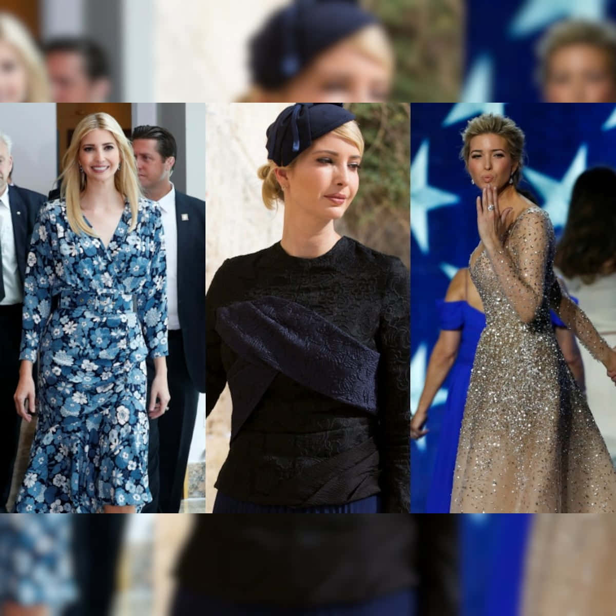 Collagede Fotos De Ivana Trump Fondo de pantalla