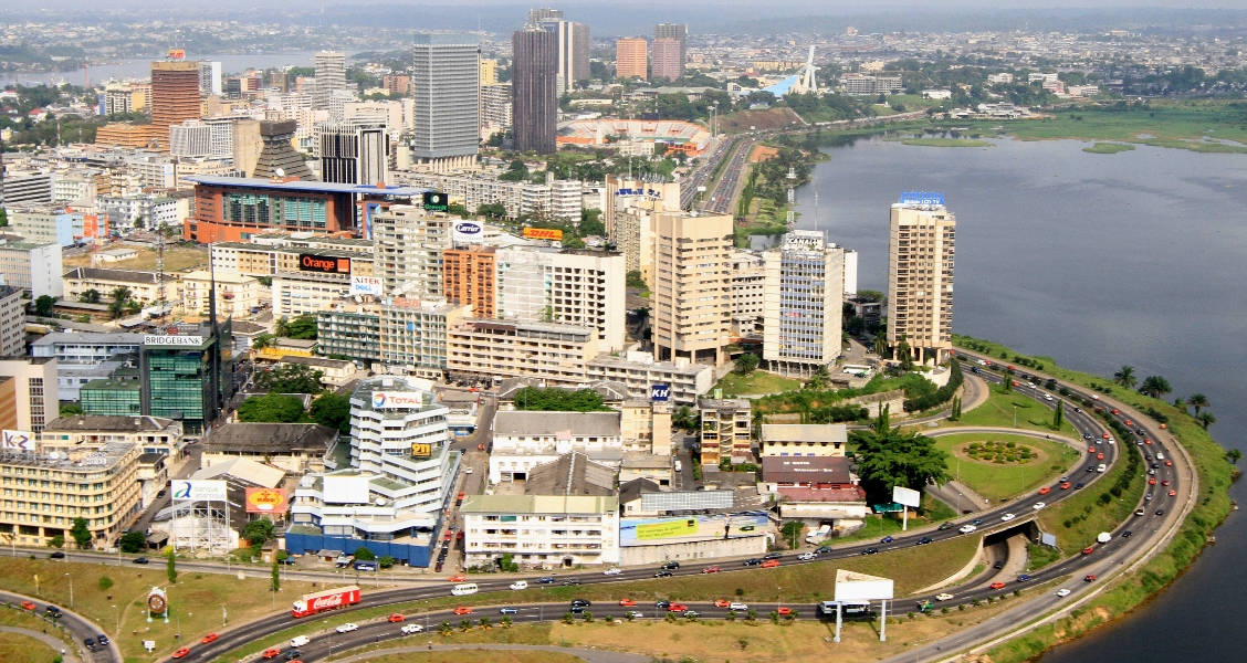 Ivory Coast Tall Buildings Background
