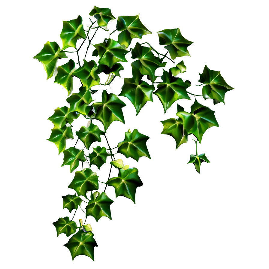 Ivy Vine Digital Artwork PNG