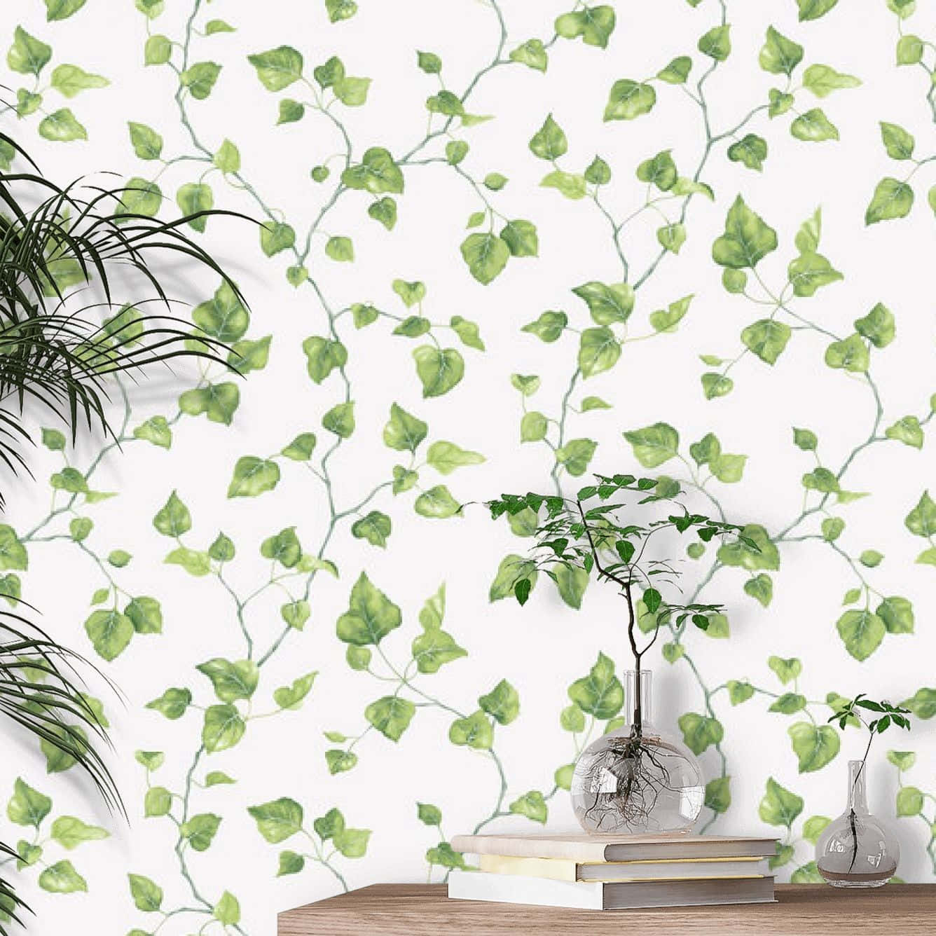 Ivy Wallpaper Interior Design Wallpaper