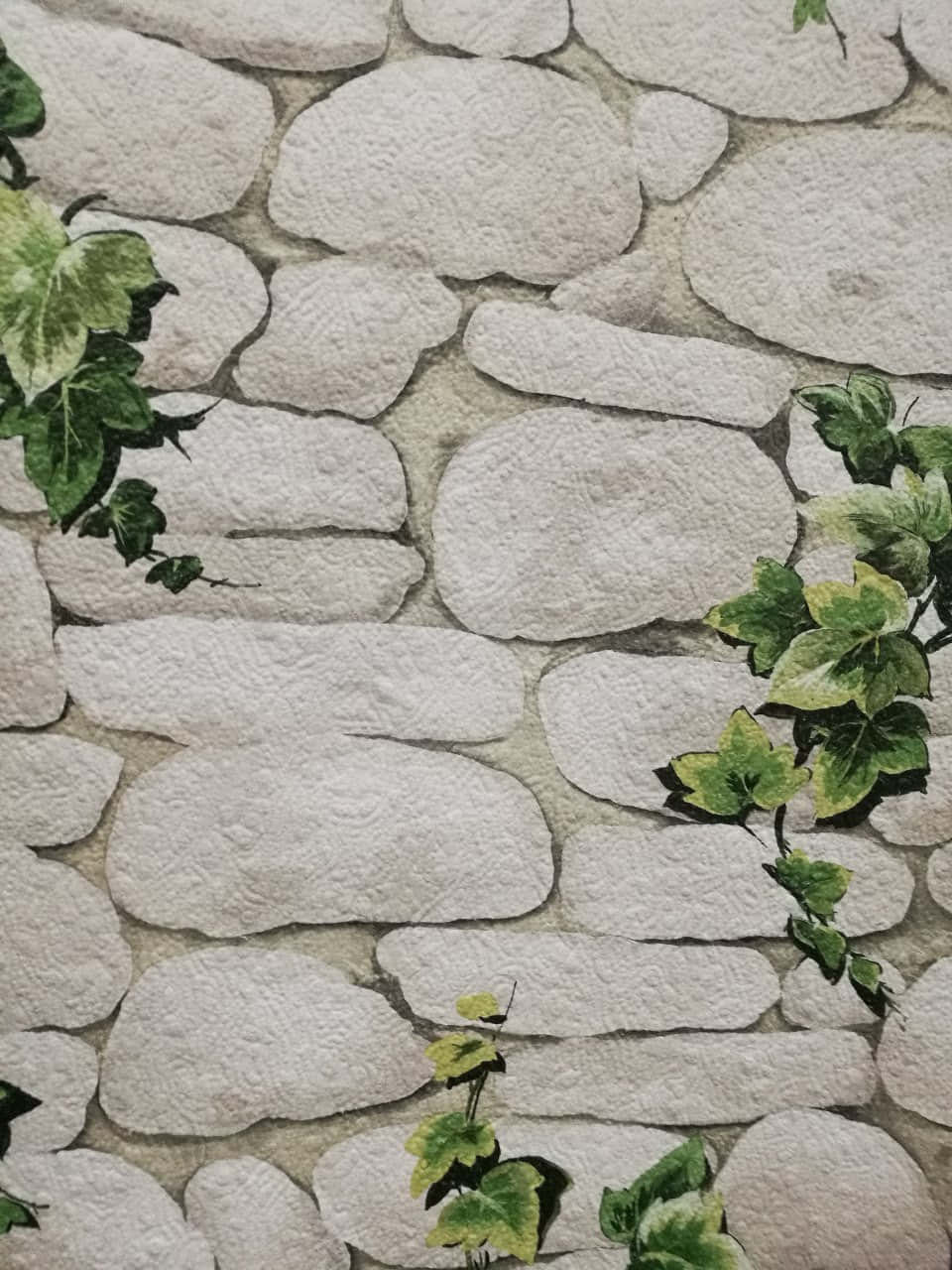 Ivyon Stone Wall Texture Wallpaper