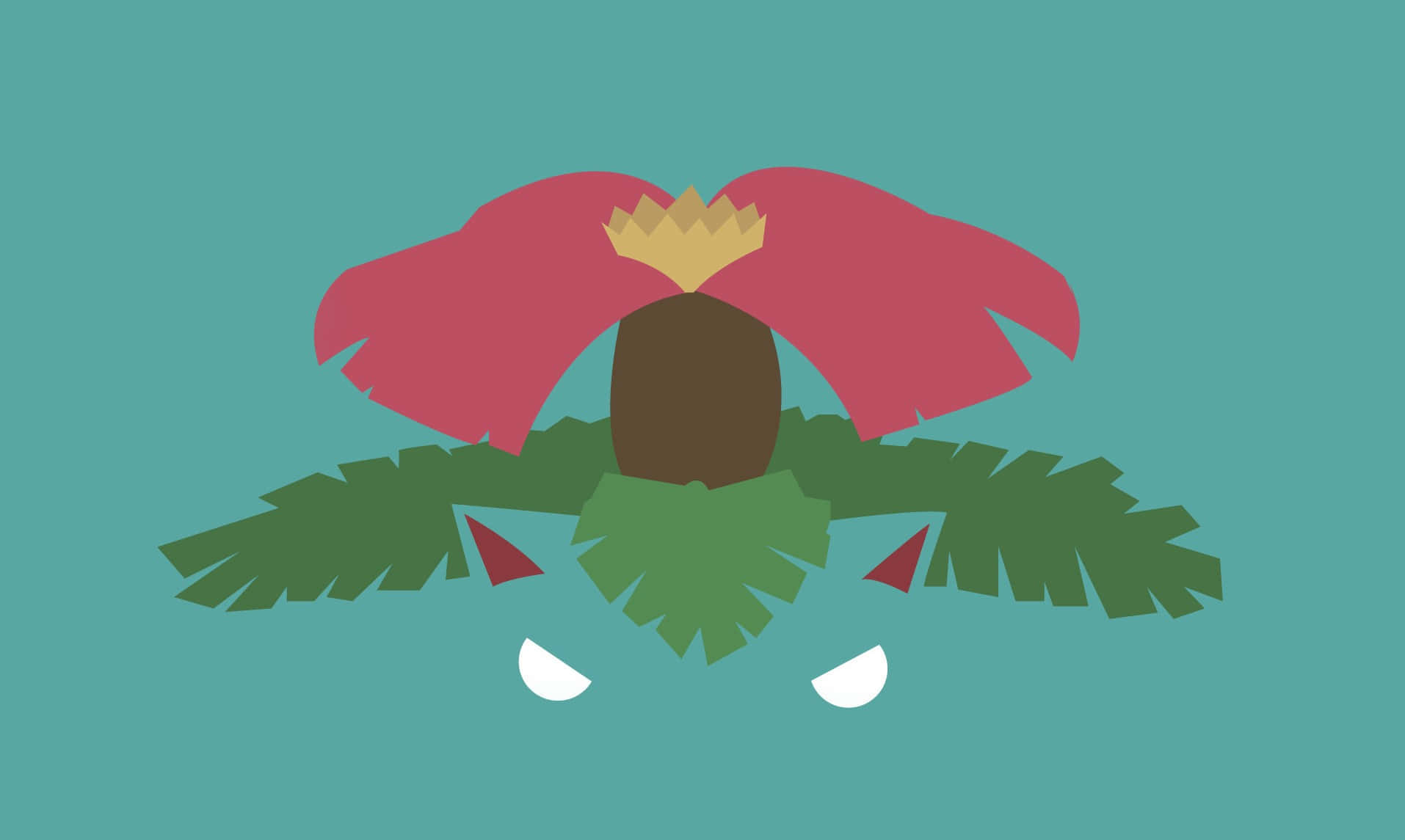 Ivysaur With Plant On Its Back Wallpaper