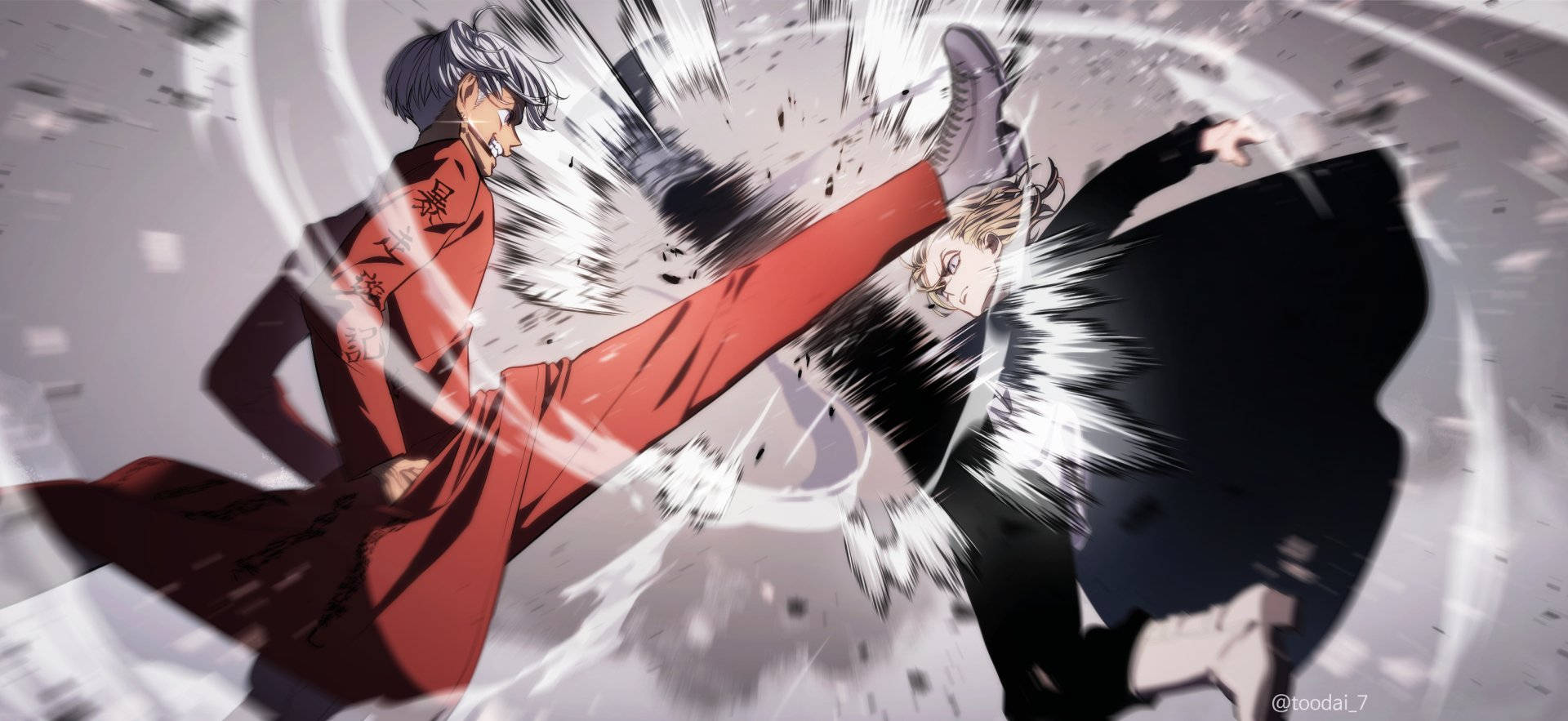 Những ảnh anime tokyo revengers ngầu đậm chất đối đầu