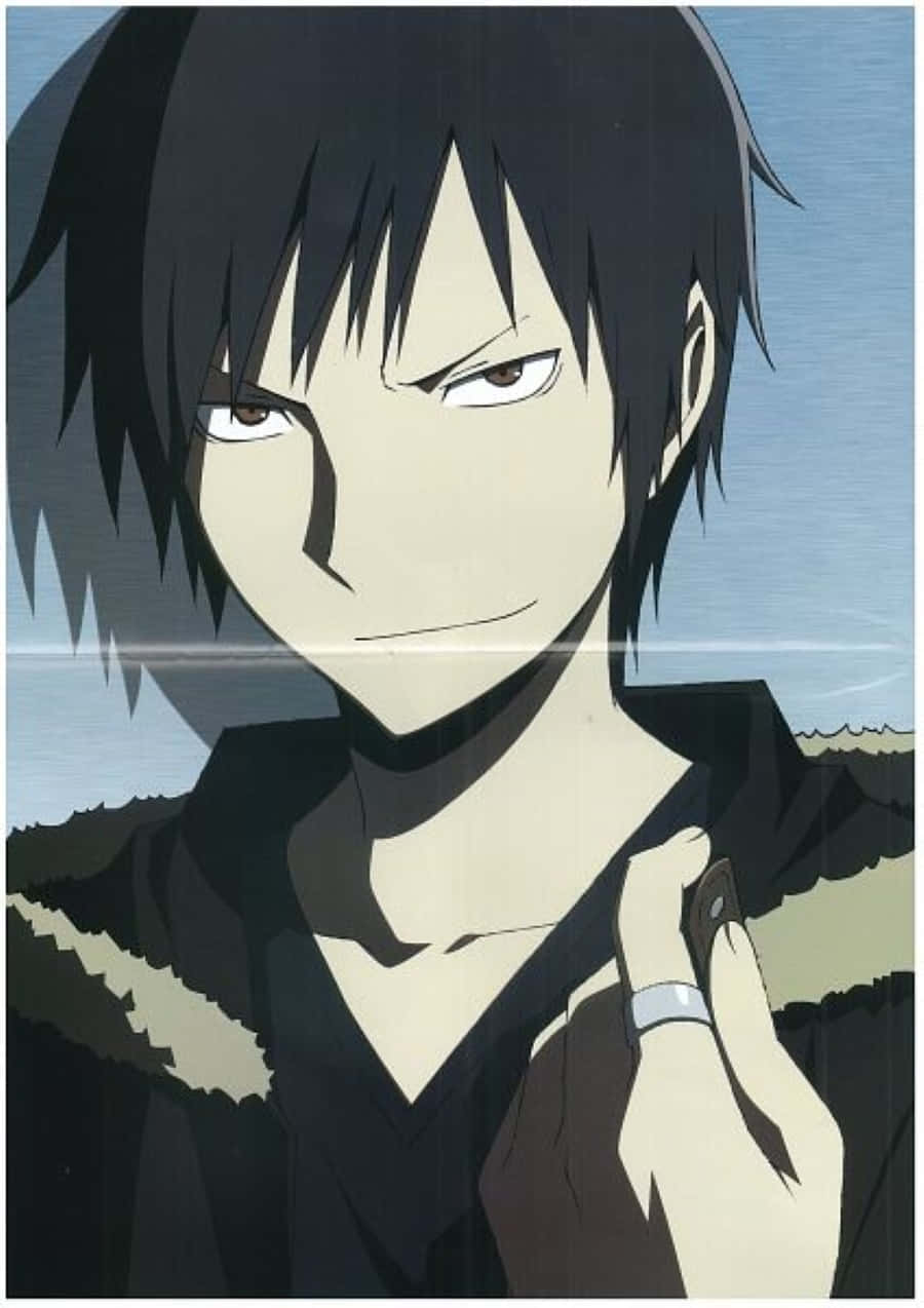 Izaya Orihara Subtly Smirking Wallpaper