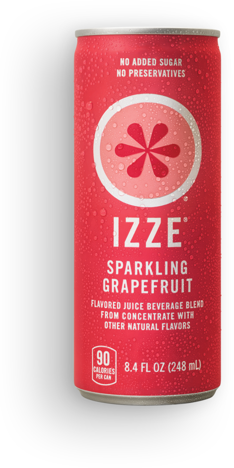 Izze Sparkling Grapefruit Can PNG