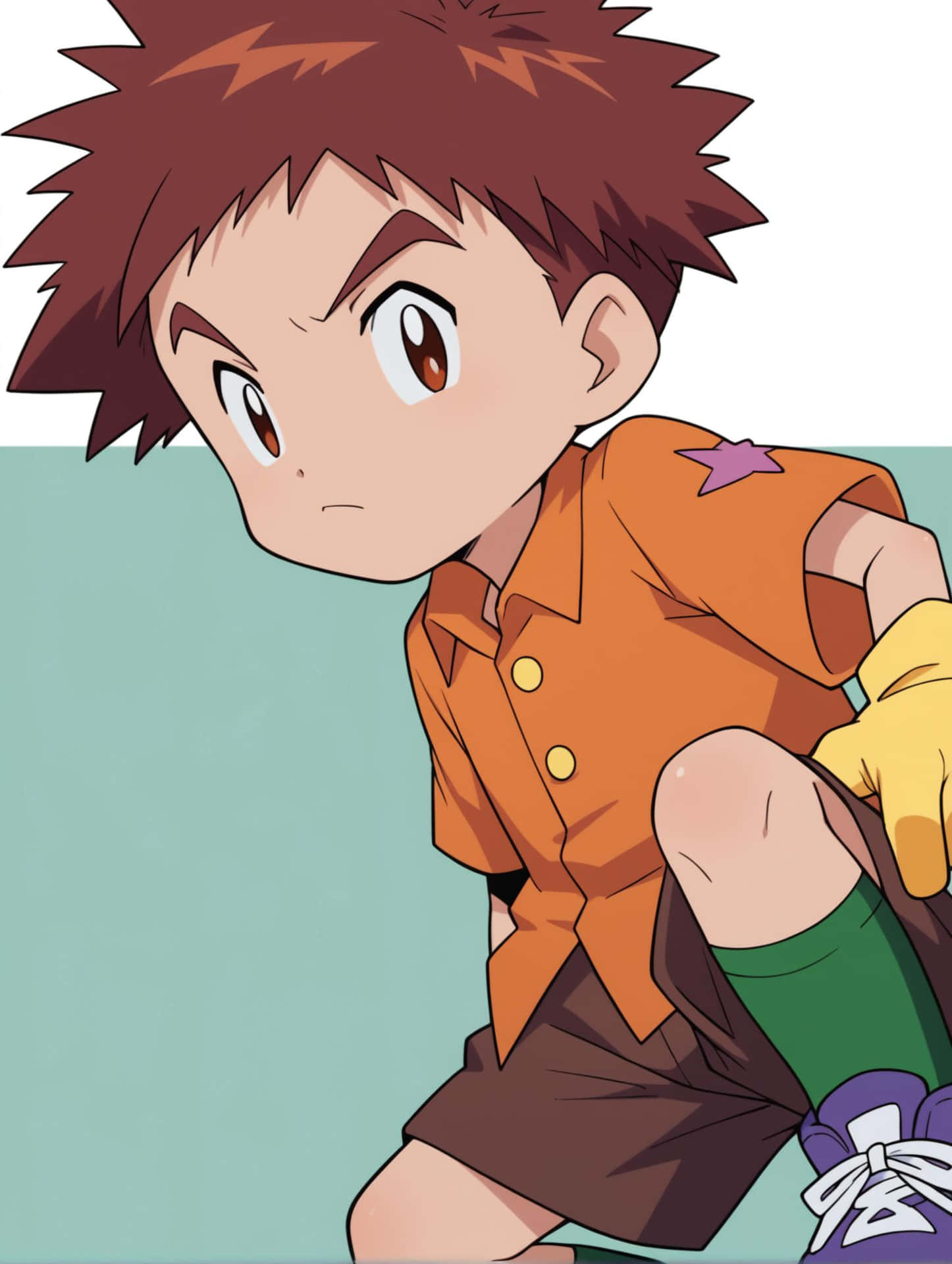 Karakter Digimon Izzy Izumi Wallpaper