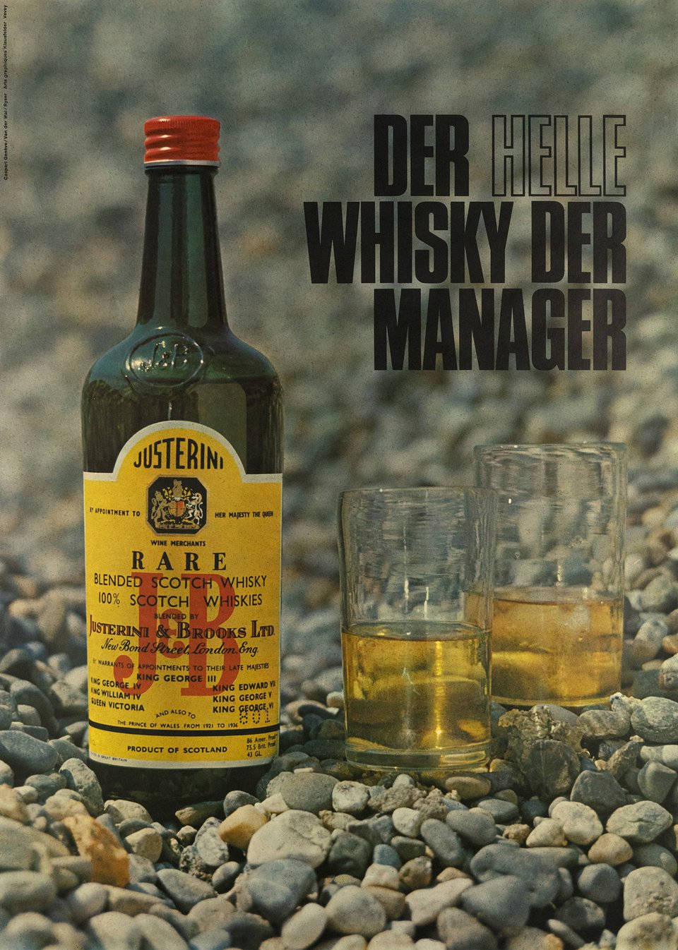 J&b Der Helle Whisky Der Manager Wallpaper