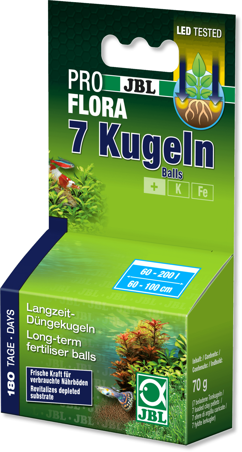 J B L Pro Flora7 Kugeln Fertilizer Balls Packaging PNG