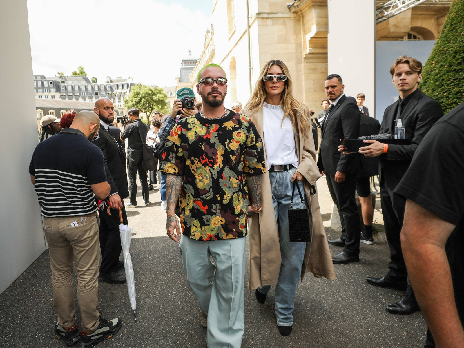 J Balvin At Christian Dior Men's Show Picture