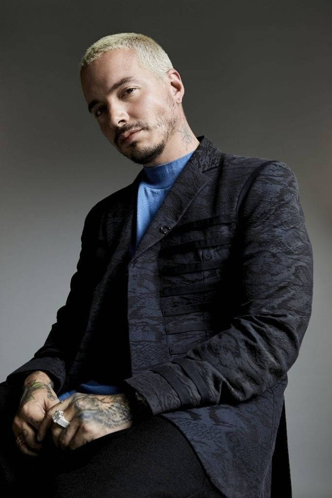 J Balvin For Forbes Background
